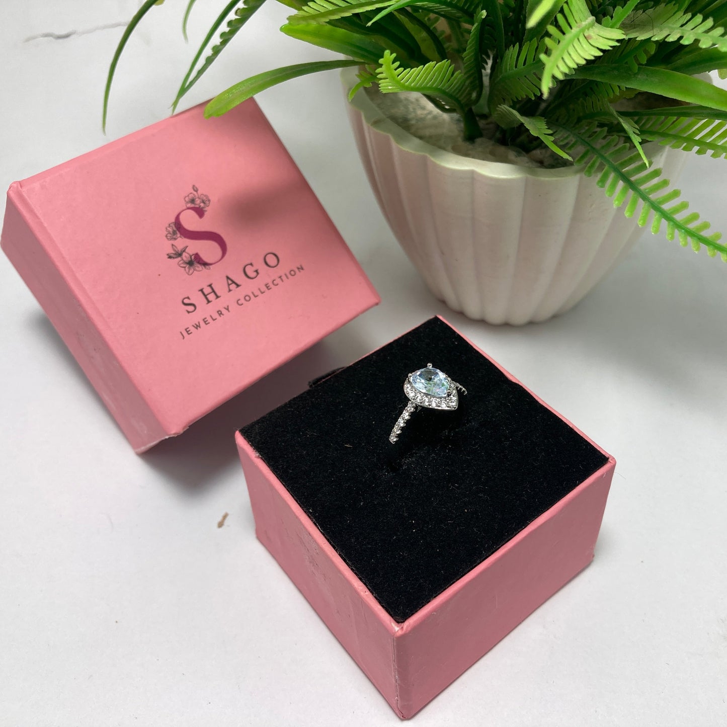 Silver Stone Ring