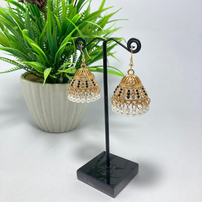 Simple Golden Jhumka